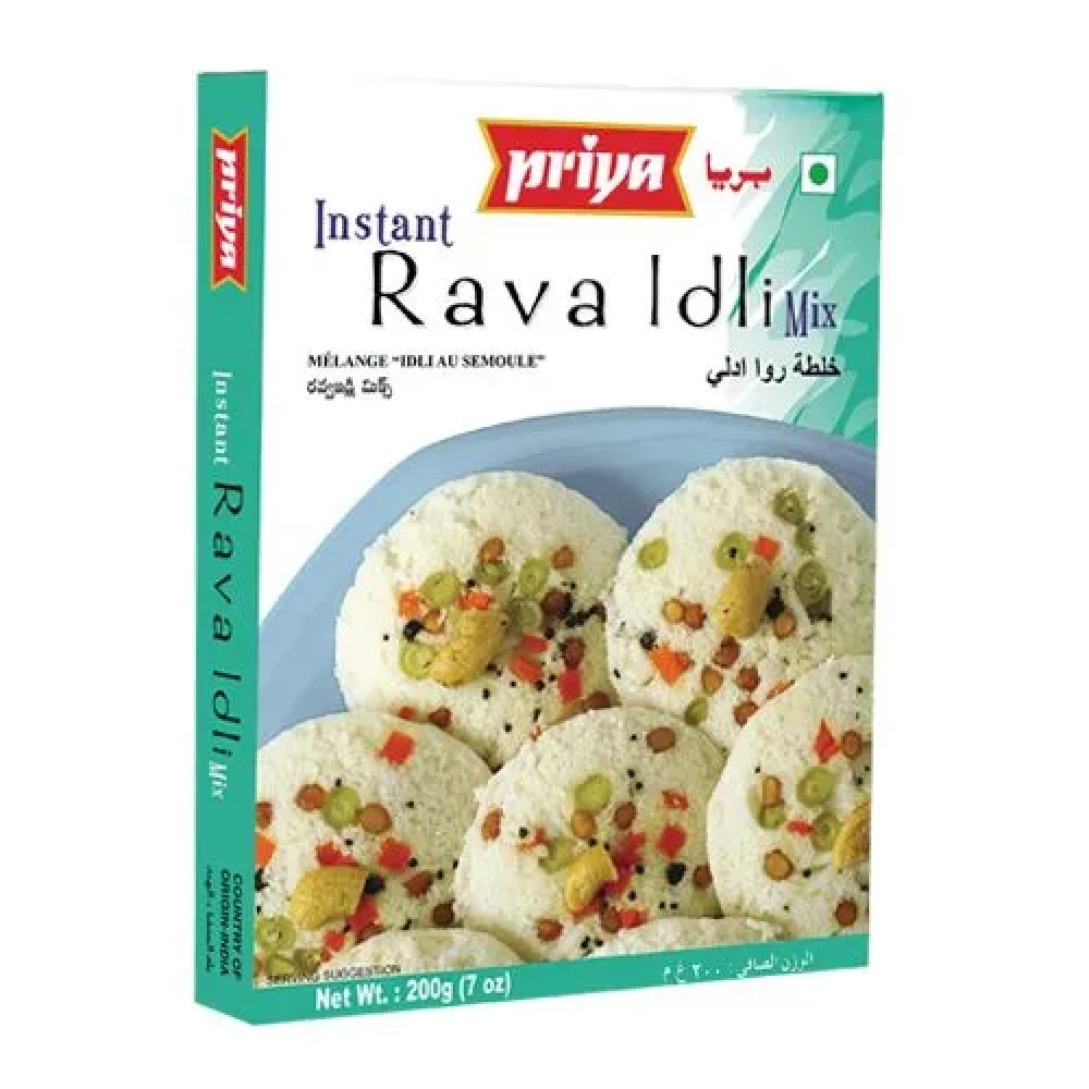 Priya Instant Rava Idli Mix, 200 g Carton-1.webp